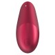 Вакуумный клиторальный стимулятор Womanizer Liberty Red, магнитная крышка, 2 насадки