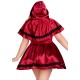 Эротический костюм Красной шапочки Leg Avenue Gothic Red Riding Hood 3X–4X, платье, накидка