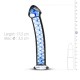 Стеклянный дилдо Gildo Glass Dildo No. 4, для точки G и простаты