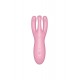 Клиторальный смарт-вибратор Satisfyer Threesome 4 Pink с тремя пальчиками