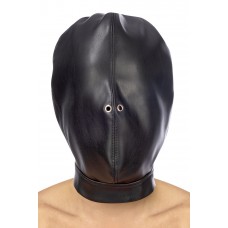 Капюшон для БДСМ Fetish Tentation Closed BDSM hood in leatherette