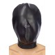 Капюшон для БДСМ Fetish Tentation Closed BDSM hood in leatherette