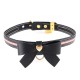 Поводок LOCKINK SEVANDA Love Heart Butterfly Leather Collar Set - Black