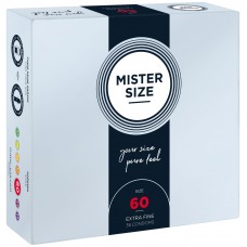 Презервативи Mister Size - pure feel - 60 (36 condoms), товщина 0,05 мм