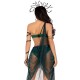 Еротичний костюм Медузи Горгони Leg Avenue Medusa Costume XS, топ, спідниця, нарукавники, прикраси