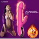 Вибратор-пульсатор Leten Automatical Thrusting Vibrator с подогревом, перезаряжаемый, 10 режимов