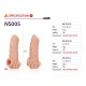 Насадка на член Kokos Nude Sleeve NS 005 M