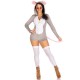 Комбінезон-костюм миші Leg Avenue Comfy Mouse S, з капюшоном