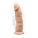 Фалоімітатор з вібрацією SilexD Henry Vibro Flesh (MODEL 2 size 7in), двошаровий, діаметр 4,4 см