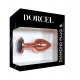 Металлическая анальная пробка с украшением в виде кристалла Dorcel - Diamond Plug Rose Gold S