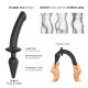 Анальна пробка з дилдо 2в1 Strap-On-Me SWITCH PLUG-IN DILDO Black XXL, діаметр 5,2/3,9 см