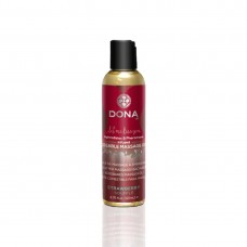 Масажна олія DONA Kissable Massage Oil Strawberry Souffle (110 мл) можна для оральних пестощів