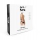 Бондажный набор с металлическим анальным крюком Art of Sex Beatrice Bondage set with anal hook № 1