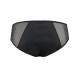 Мужские слипы на молнии Passion 042 SLIP TIMMY S/M Black, экокожа, сетка