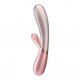 Смарт вібратор-кролик із підігрівом Satisfyer Hot Lover Pink