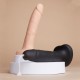 Кончающий фаллоимитатор Strap-On-Me Squirting Cum Dildo Realistic Black, диам. 3,9 см, силикон