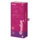 Вибратор-кролик с вибромассажером Satisfyer Triple Lover Pink, 3 мотора