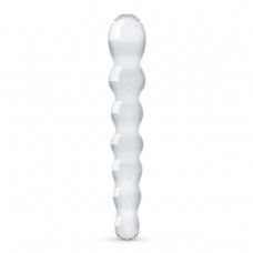 Стеклянный дилдо в виде бусин Gildo Glass Dildo No. 19