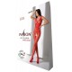 Бодистокинг с крыльями Passion BS098 One Size, red, средняя сетка, открытый доступ