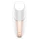 Вакуумный клиторальный стимулятор Satisfyer Love Triangle White с управлением через интернет