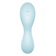 Вакуумний смарт-стимулятор із вібрацією Satisfyer Curvy Trinity 5 (Blue), керування зі смартфона