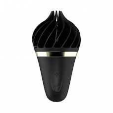 Морозиво-спінатор Satisfyer Lay-On - Sweet Treat Black/Gold, 10 режимів роботи, водонепроникний