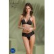 Комплект Passion KERRIA BIKINI black, L/XL, бралет і трусики-бікіні