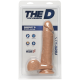 Фаллоимитатор Doc Johnson The D - Perfect D - 8 Inch With Balls - FRIMSKYN, диаметр 5,1см