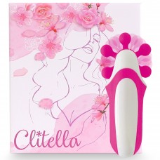 Стимулятор з імітацією оральних пестощів FeelzToys - Clitella Oral Clitoral Stimulator Pink