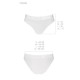 Трусики з прозорою вставкою Passion PS006 PANTIES L, white