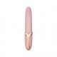 Вибратор Zalo – EVE Sakura Pink, вибрация + ротация, имитация язычка, подогрев до 39 °C