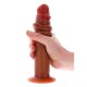 Фаллоимитатор Get Real Skin Foreskin Dildo, 22 см