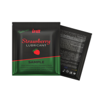 Intt Strawberry - Лубрикант на водной основе, 2 мл (клубника)