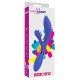 Toy Joy Sunset Party Vibrator - Вібратор-кролик, 10х3.8 см