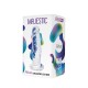 Реалистичный фаллоимитатор Alive Jelly Dildo Majestic, 14.7 см