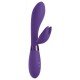 Pipedream OMG Bestever Silicone Vibrator - Вібратор-кролик з вушками, 10.2х3.6 см (фіолетовий)