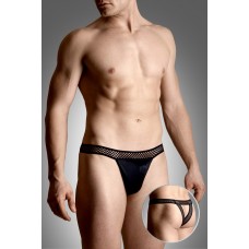 SoftLine Mens thongs 4486 - Трусы мужские, S/M (чёрные)