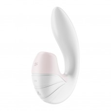 Satisfyer Supernova - Вібратор з вакуумно-хвильовим стимулятором клітора, 16.9х3.7 см (білий)