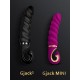 Gvibe Gjack 2 - Анатомический витой вибратор, 22х3.7 см (черный)