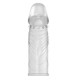 Super Silikon Penis Sleeve Clear - Насадка на член, +5 см (прозрачный)