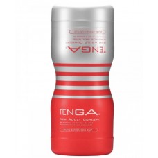 Tenga Dual Feel Cup - мастурбатор двосторонній, 15х4, 5 см