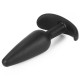 LoveToy Lure Me Butt Plug Slim Black S - Маленькая анальная пробка, 10х2.5 см (чёрный)