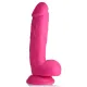 Pop Peckers 8.25" Dildo Pink - Фаллоимитатор, 22,8 см (розовый)