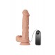 LyBaile Beautiful Encounter Bergrisi Vibrator Flesh - Реалістичний фалоімітатор з вібрацією, 19х5.5 см (тілесний)