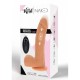 Get Real Magnetic Pulse Trusting Dildo - Вибратор с пульсацией, 16 см (телесный)