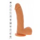 Get Real Magnetic Pulse Trusting Dildo - Вибратор с пульсацией, 16 см (телесный)