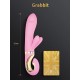 Gvibe Grabbit - Вибратор для клитора и точки G с тремя моторами, 12х4 см (розовый)