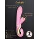 Gvibe Grabbit - Вибратор для клитора и точки G с тремя моторами, 12х4 см (розовый)