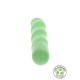 Fuck Green Organic Wave Vibrator - Вібратор, 18 см (зелений)