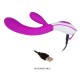 LyBaile - Pretty Love Colby Vibrator - Силіконовий вібратор-кролик, 21.5х3.5 см